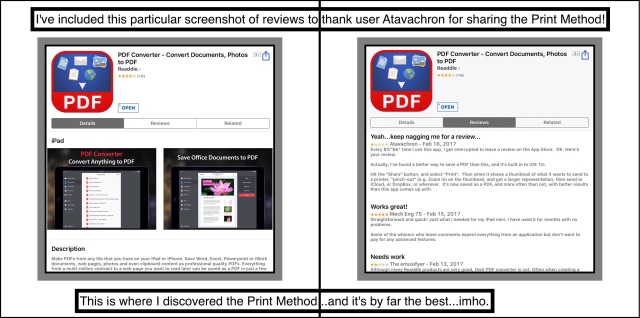 PDF Converter App by Readdle